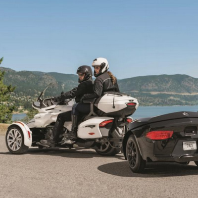 The 2017 Can-Am Spyder F3 Limited. 