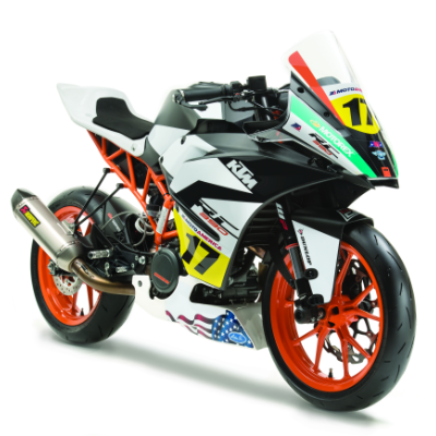 The 2017 KTM RC Cup Racebike