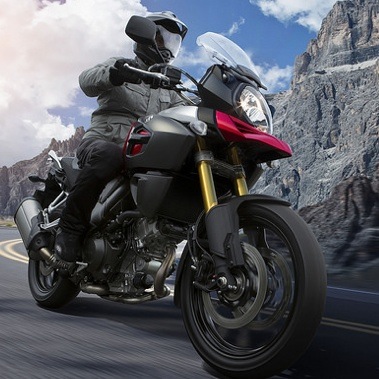 The Suzuki V-Strom cruiser.