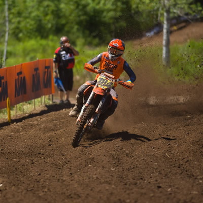 MX2 Pro-Am rider Tanner Ward.