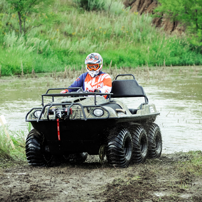 New 2018 ARGO amphibious vehicle. 