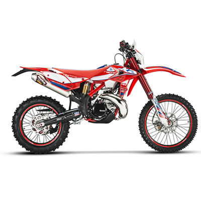 Red Beta racing dirt bike for 2017. 