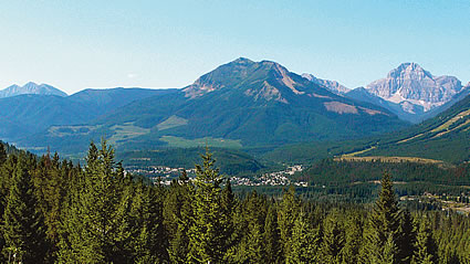 Elkford scene