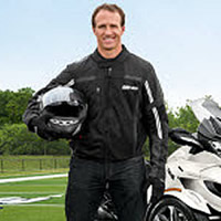 Drew Brees endorsing the Can-Am Spyder