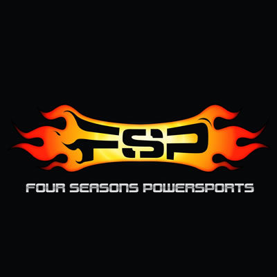 Logo for Four Seasons Power Sports in Fort McMurray. 