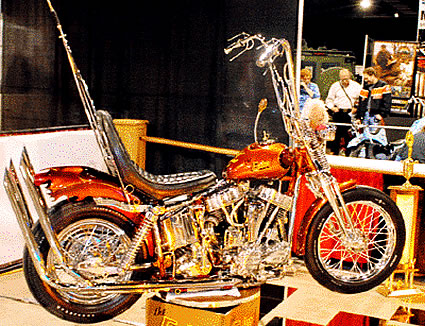 One motorcycle of Kerr's creations