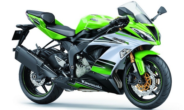 2015 anniversary edition of Kawasaki Ninja ZX10R.