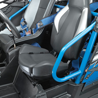 Air Cushion Seat in a Polaris RZR side by side. 