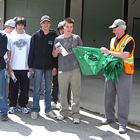 Photo of teaching kids ATV safety