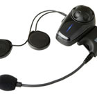 photo of a headset with a microphone.