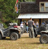 On the west side of the Skeena River, about 50 kilometres north of Terrace, B.C., lies the historic community of Dorreen