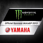 Green Monster logo and red Yamaha logo